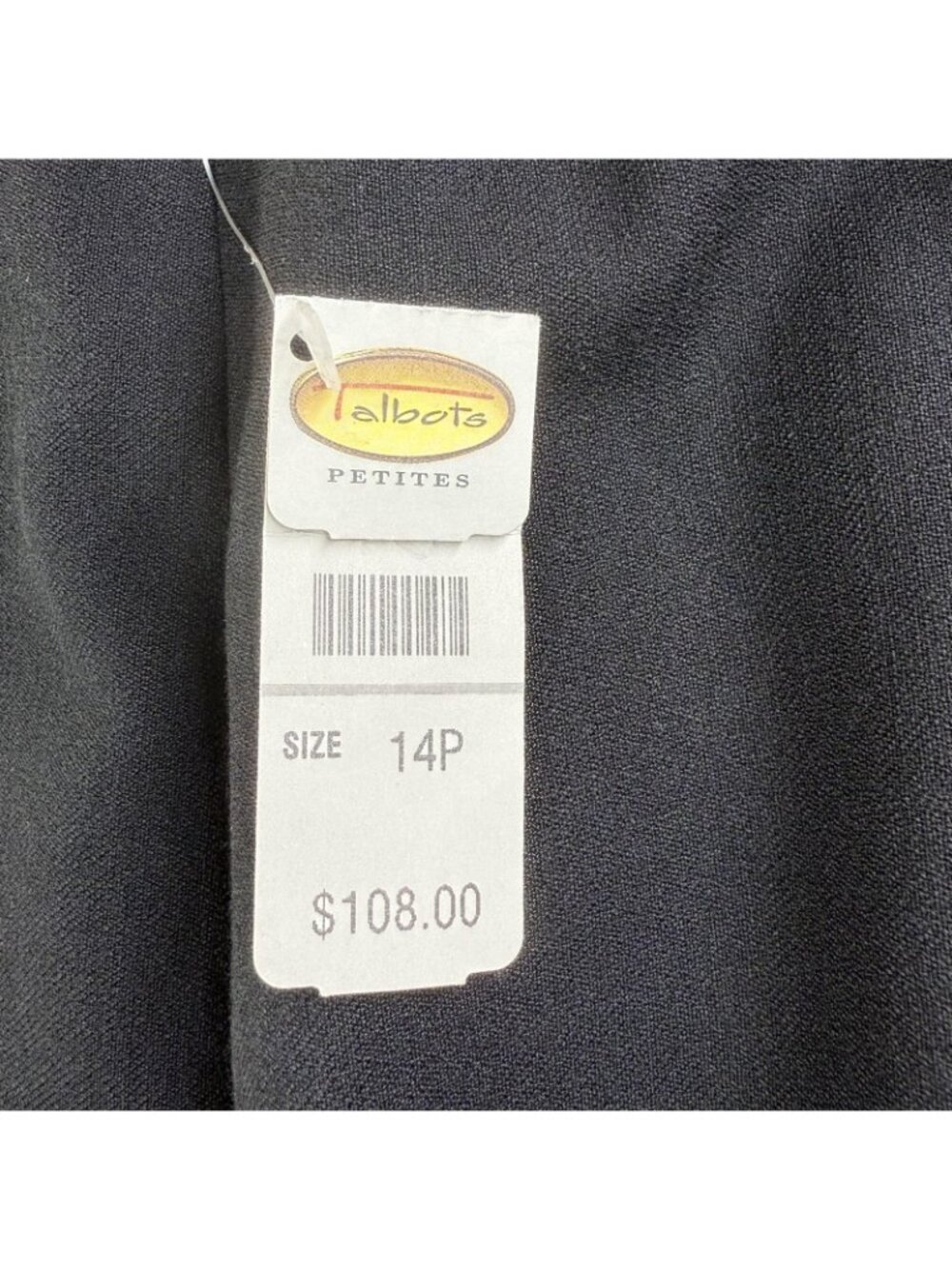 Vintage Talbots Skirt Womens 14P Black Wool A Line Midi Stretch Career Office - Picture 4 of 14